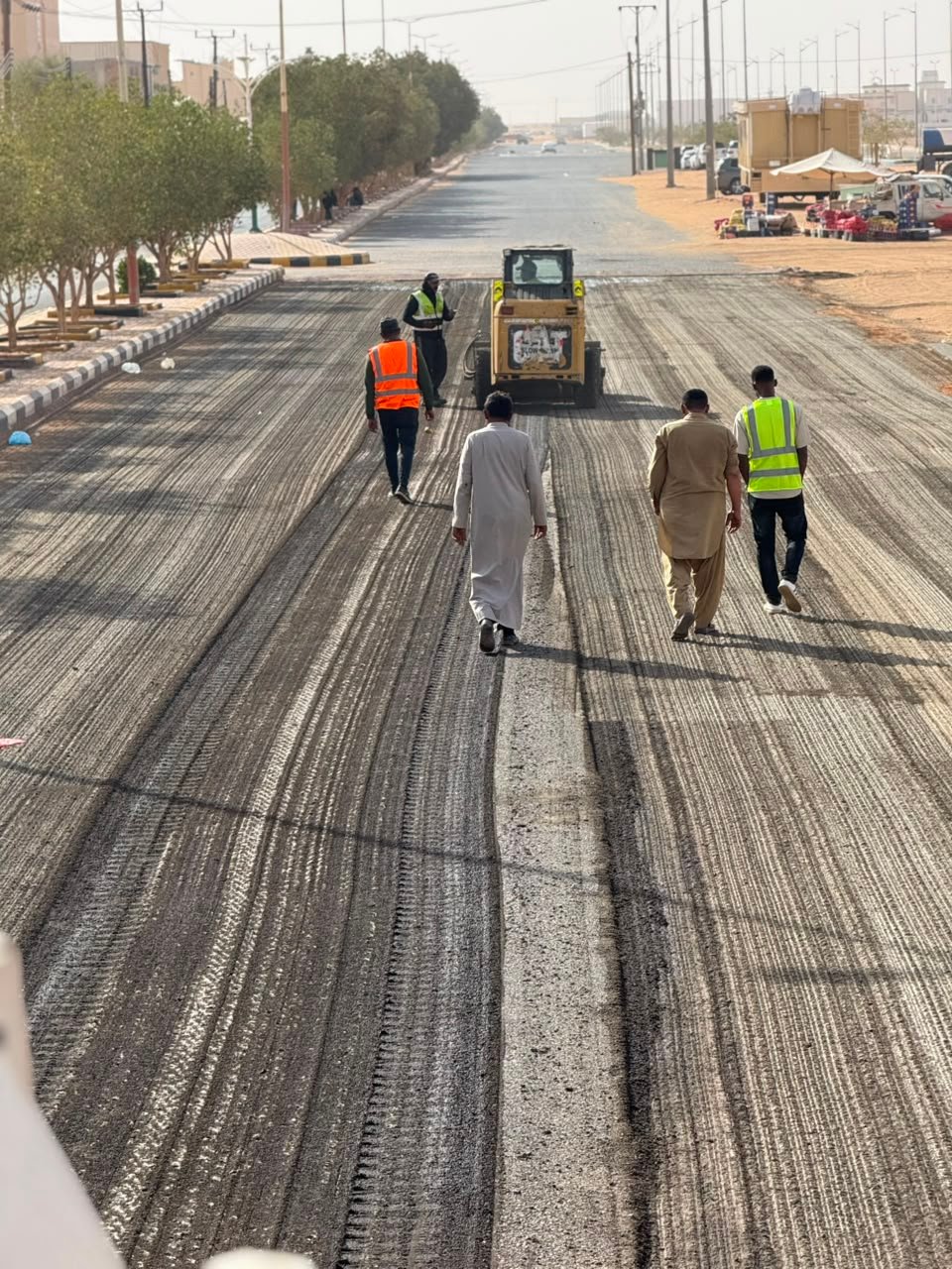 مشروع أسفلت وطرق 12