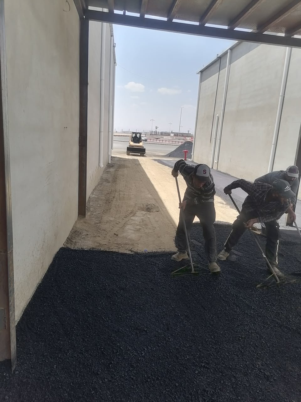 مشروع أسفلت وطرق 27
