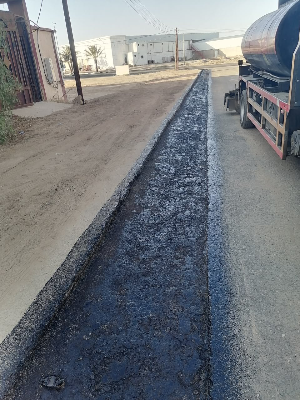 مشروع أسفلت وطرق 36