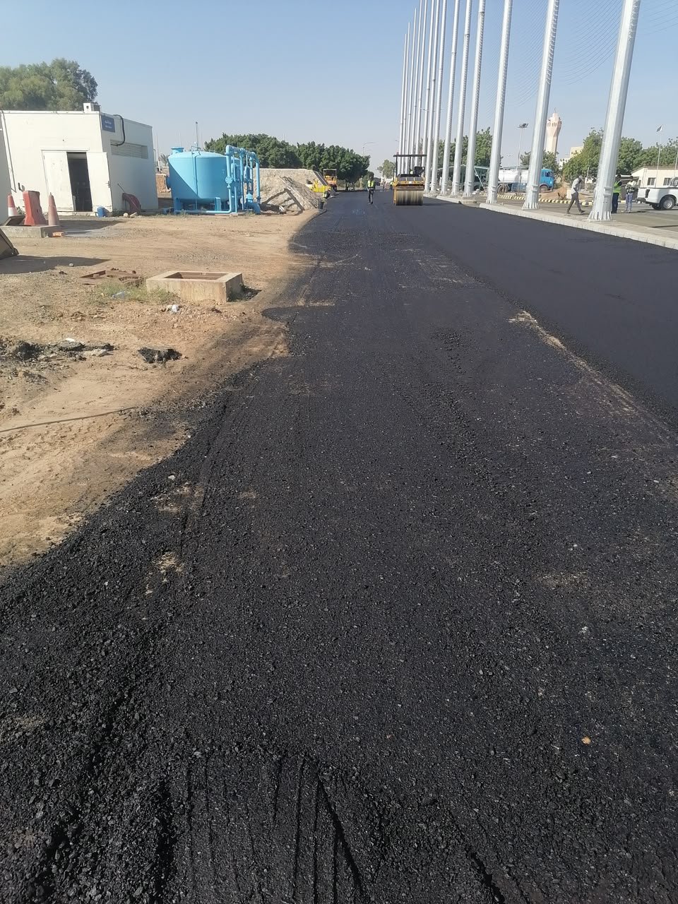 مشروع أسفلت وطرق 42