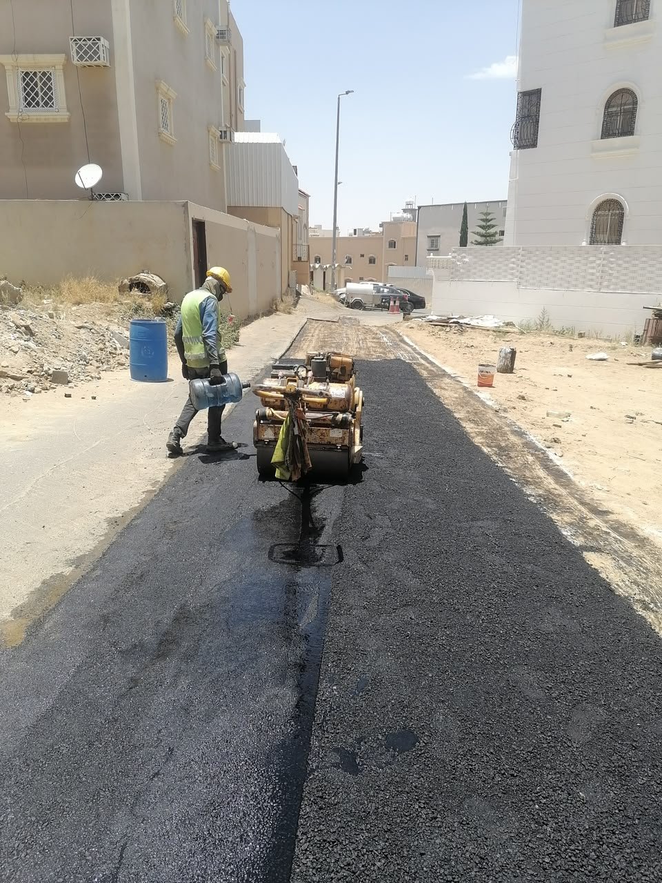 مشروع أسفلت وطرق 46