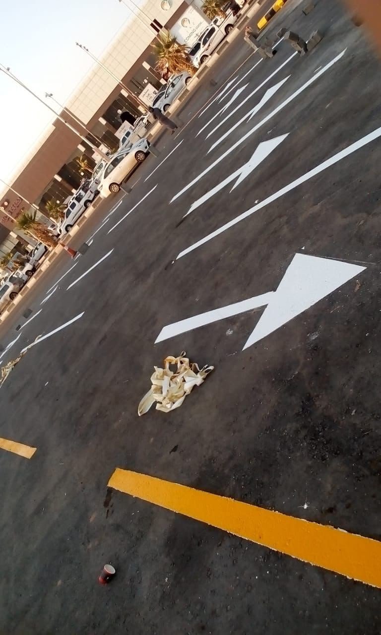 مشروع أسفلت وطرق 54
